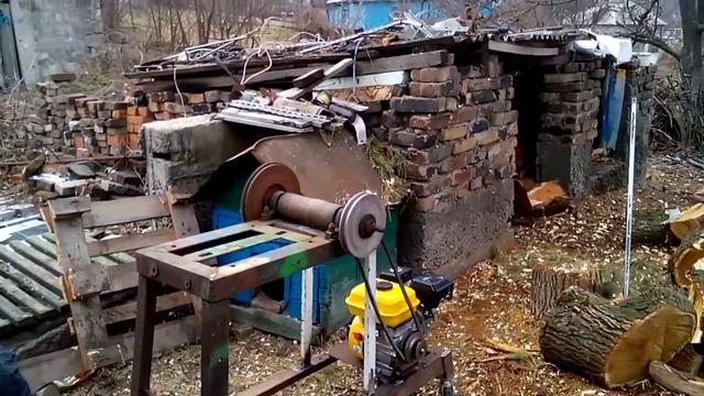 Щепкорез . Пробный запуск.