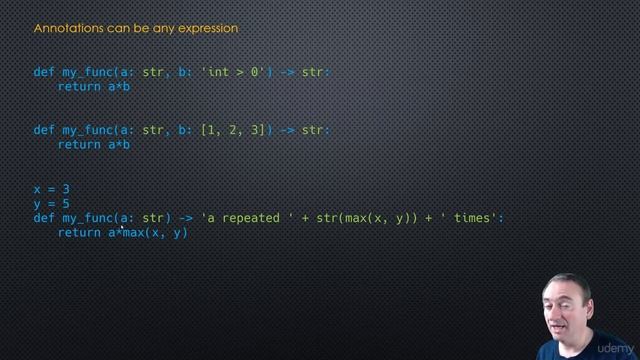 5.2 - Docstrings and Annotations in Python || Lecture смотреть онлайн