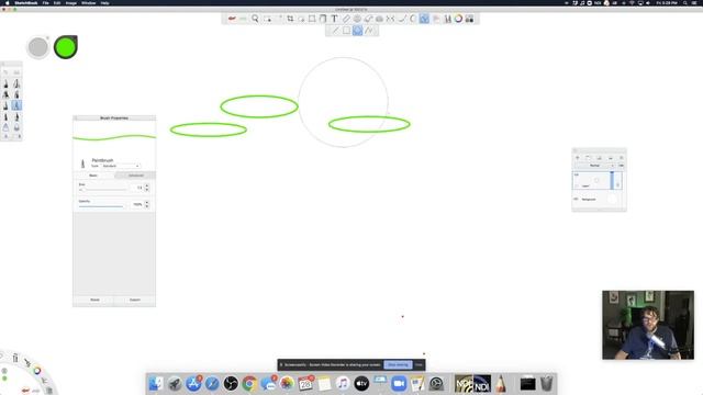 Drawing with a mouse in Sketchbook смотреть онлайн