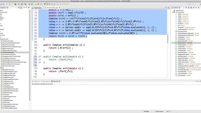 Java for Scientific Computing: Family of Error Functions смотреть онлайн