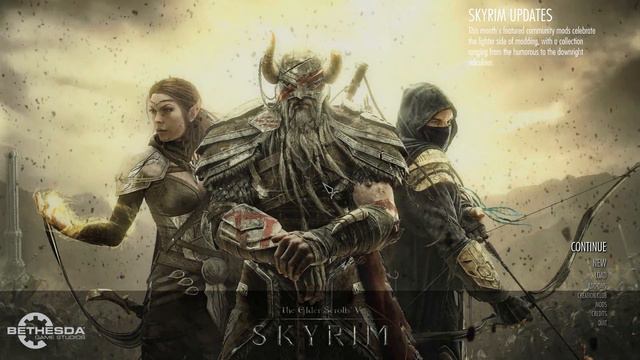 Skyrim Mod: ESO Animated Main Menu Replacer смотреть онлайн