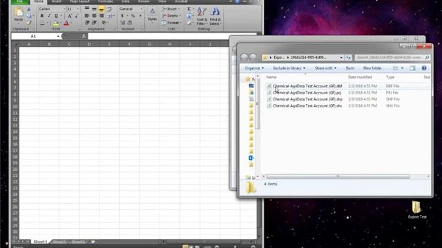 Open a .dbf (part of a shapefile) file in MS Excel смотреть онлайн