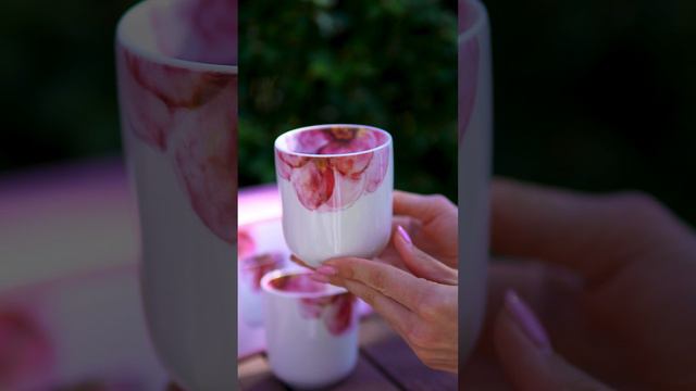 Набор из двух кружек для чая и кофе🌸 смотреть онлайн