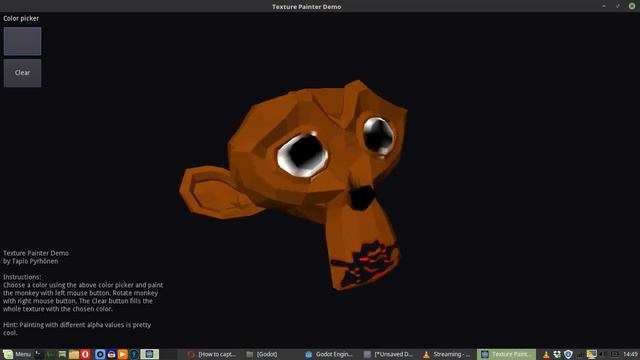 Godot TexturePainterDemo смотреть онлайн