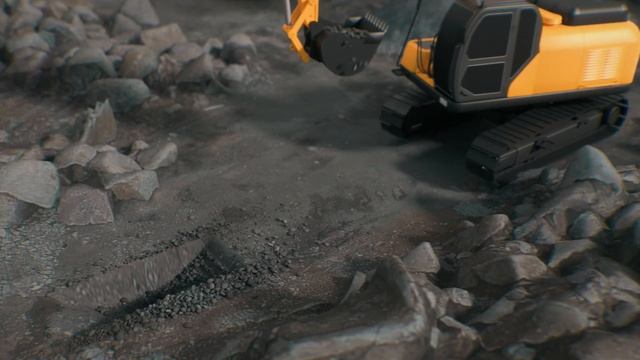 Using 3ds Max, TyFlow, and Nvidia Omniverse Create to dig/excavate dirt on a construction site смотреть онлайн