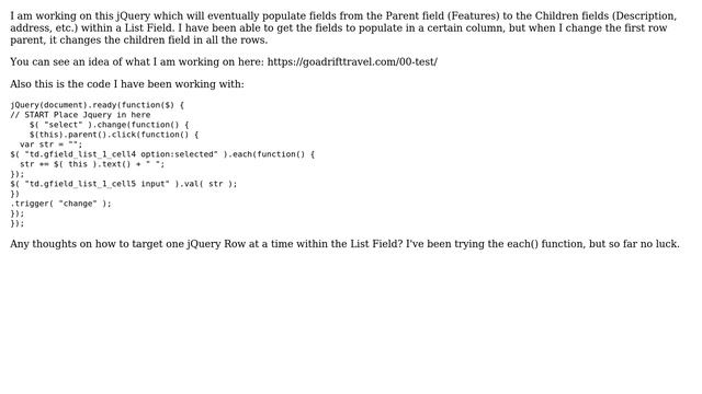 Wordpress: Gravity Forms - jQuery in List Field (2 Solutions!!) смотреть онлайн