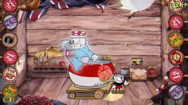[Former Tied World Record - 0:33] Cuphead - Werner Werman (Simple) Highest Grade Speedrun смотреть онлайн