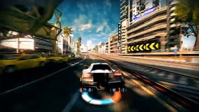 Split/second gameplay высокий уровень сложности. смотреть онлайн