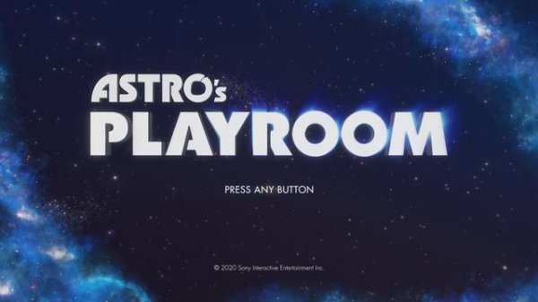 ASTRO's PLAYROOM “I Am Astro Bot” Song - Title Screen