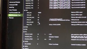 MATEK H743 WING RPM SETUP