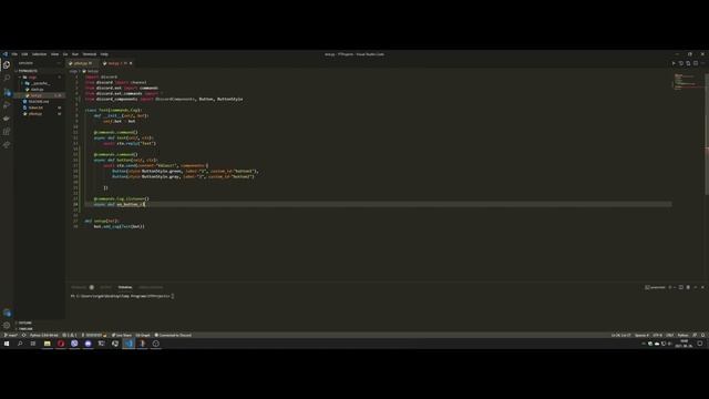 Buttons Components | Discord Bot Programozás Pythonban | Da4ndo смотреть онлайн