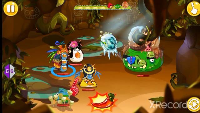 Angry Birds Epic: Overpowered Primeval Frost Hog смотреть онлайн