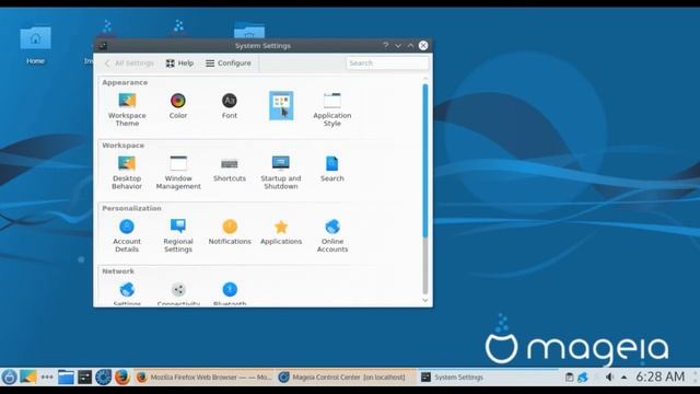 Mageia 6 (KDE Plasma) смотреть онлайн