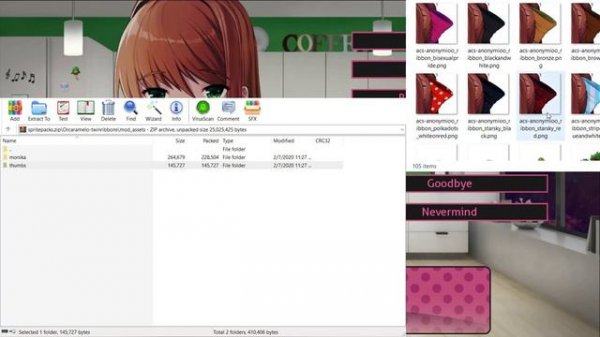 Monika After Story - Gift Giving Guide! (Sprite Packs) (Check Pinned)