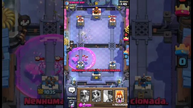 Ficando bravo jogando clash royal смотреть онлайн