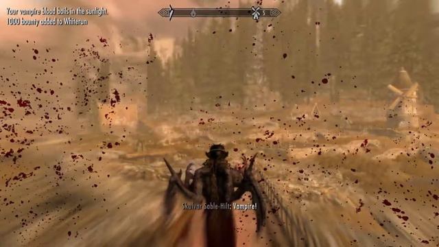 TESV: Skyrim │ Vampire Lord Mod Testing │ 1080p@60fps смотреть онлайн