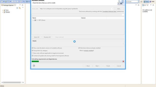 Eclipse jQuery Plugin смотреть онлайн