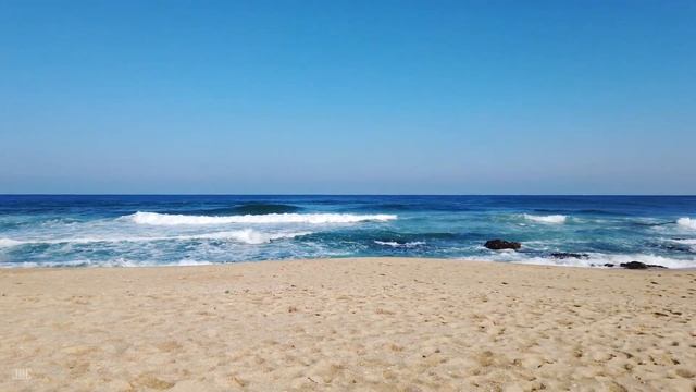 [4K] Walking along Gyeongpo Beach in Gangneung-si, Gangwon-do, South Korea 경포대 해수욕장 걷기 강원도 강릉시 대한민국 смотреть онлайн