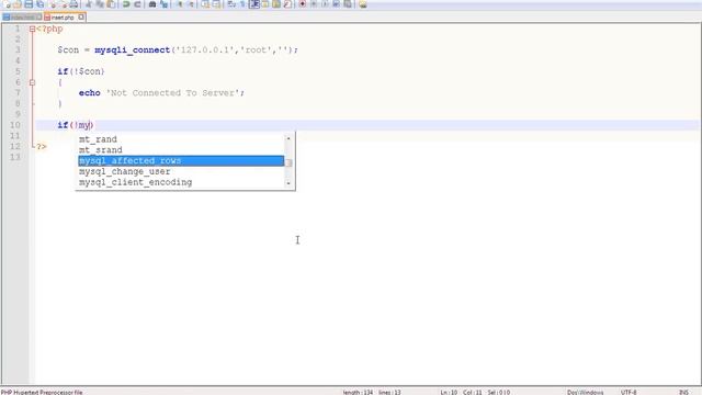 PHP Insert Form Data Into MYSQL Database Using PHP смотреть онлайн