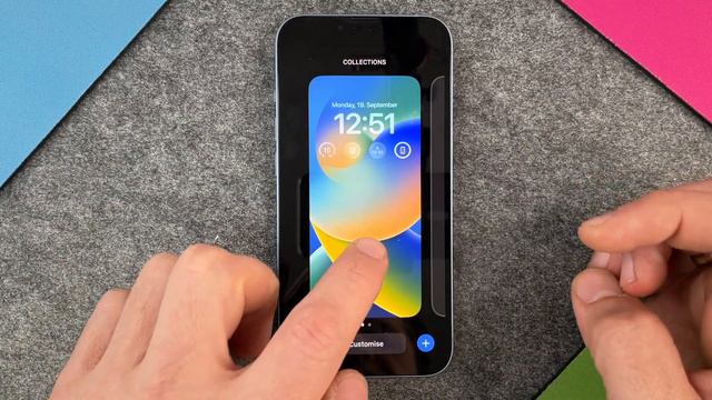 iPhone 14 - How To Setup Wallpaper •  • ?1️⃣4️⃣ • ? • ? • Tutorial смотреть онлайн
