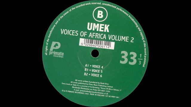 Umek - Voice 6 (Original Mix) смотреть онлайн