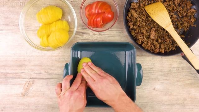 Мясная Запеканка С Картофелем: Очень Простой И Вкусный Рецепт смотреть онлайн