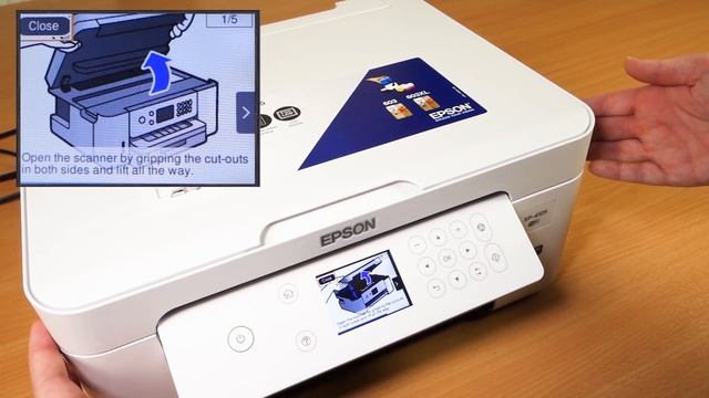 How to set-up the Epson XP-4105 printer смотреть онлайн