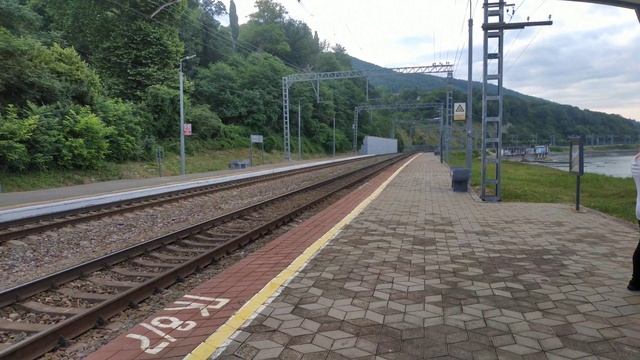 Сочи, станция Голубая Дача. смотреть онлайн