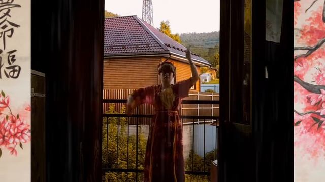китайский танец, танец в Ханьфу танцует русская китайский танец смотреть онлайн