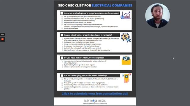 39-Point Electrician SEO Checklist. Detailed Search Engine Optimization Checklist for Electricians. смотреть онлайн