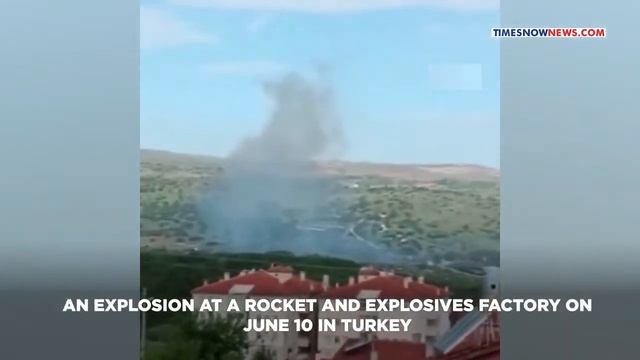 Turkey Explosion Live : Huge Blast In Rocket Factory Rocks Ankara | World News смотреть онлайн
