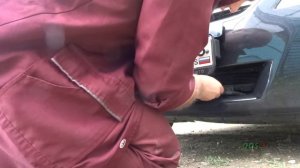 Снятие решетки радиатора Toyota Camry