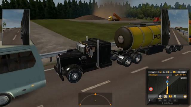 Euro Truck Simulator 2 - Суровая Россия №4 смотреть онлайн