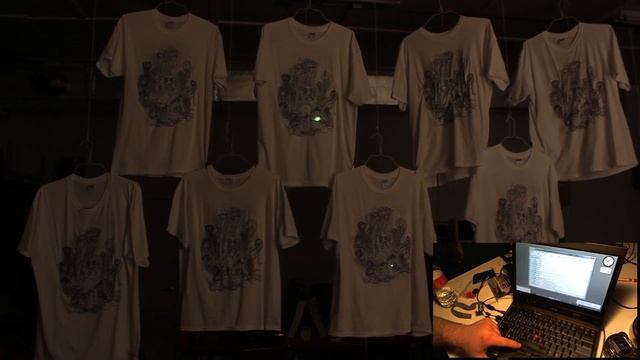 10bitworks Luminaria 2012 Project - Radio Controlled LED Jellyfish T-shirt смотреть онлайн