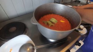 Салат «ТЁЩИН ЯЗЫК»  из кабачков без стерилизации на зиму.