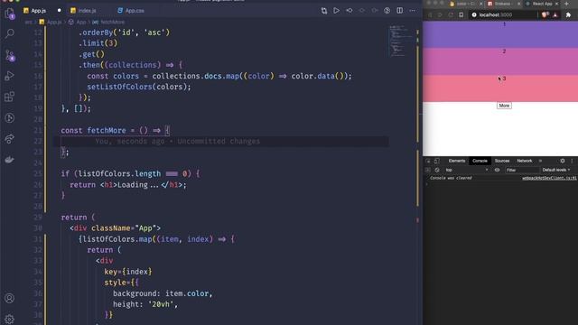 React Firebase Pagination with cloud Firestore смотреть онлайн