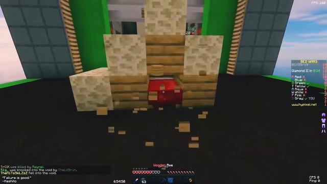 БЕД-ВАРС на сервере HYPIXEL! смотреть онлайн