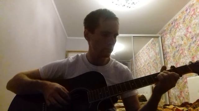 Евстегнеев Антон - Right here waiting (guitar cover) смотреть онлайн