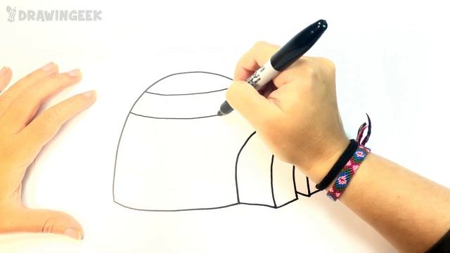 How to draw a Icehouse | Icehouse Easy Draw Tutorial смотреть онлайн