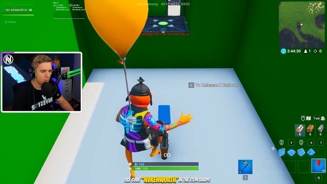 The $100 Dollar Deathrun Map..!? ? (Fortnite Creative Mode) смотреть онлайн