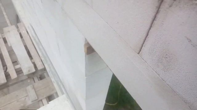 Фронтон из газоблока