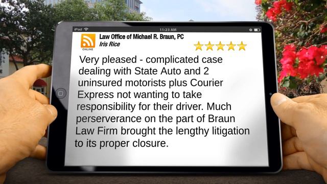 Michael Braun Law Marietta Remarkable Five Star Review by Iris Rice смотреть онлайн