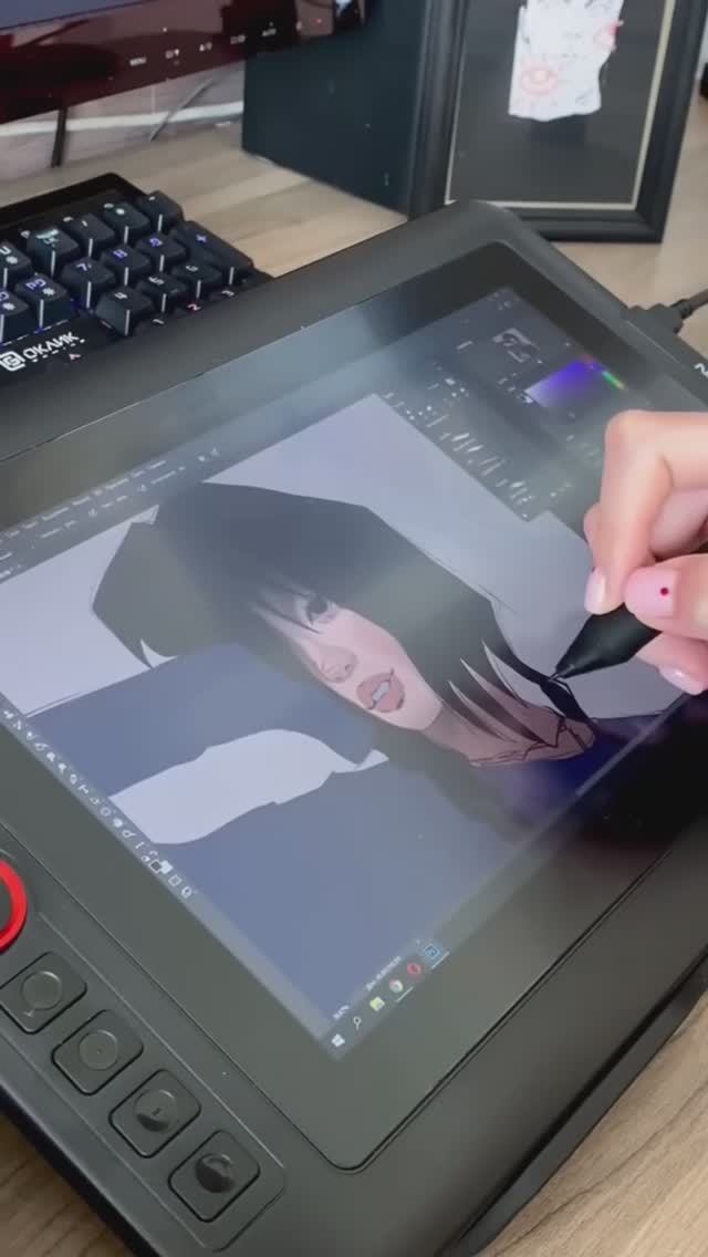 Обзор интерактивного дисплея XPPen Artist 12 Pro от художницы Александры Поливановой | Часть 2 смотреть онлайн