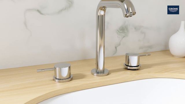 How to Install Your GROHE Essence Widespread Bathroom Faucet смотреть онлайн