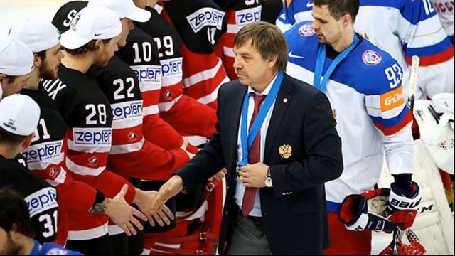 Тренер Олег Знарок разносит хоккеистов сборной России после проигрыша канадцам смотреть онлайн
