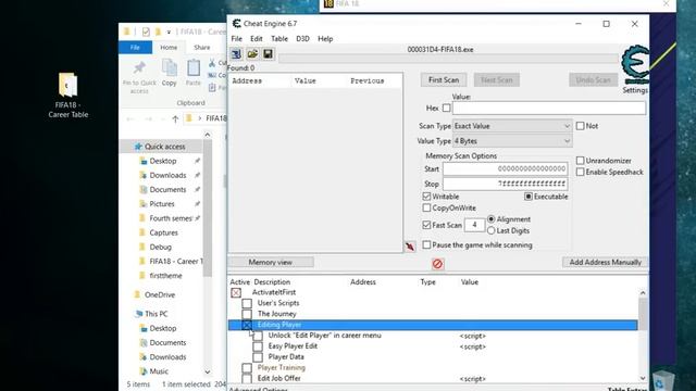 FIFA 18 | Unlock "Edit Player" in career mode (for offline and crack). смотреть онлайн