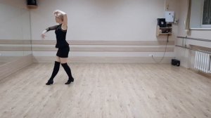 Ча-ча-ча соло композиция из базовых фигур