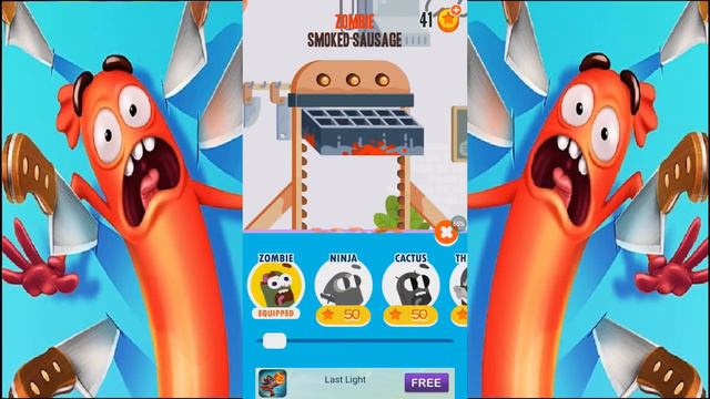 Беги, сосиска, беги мультик игра о приключениях забавной сосиски в игре Run Sausage Run смотреть онлайн