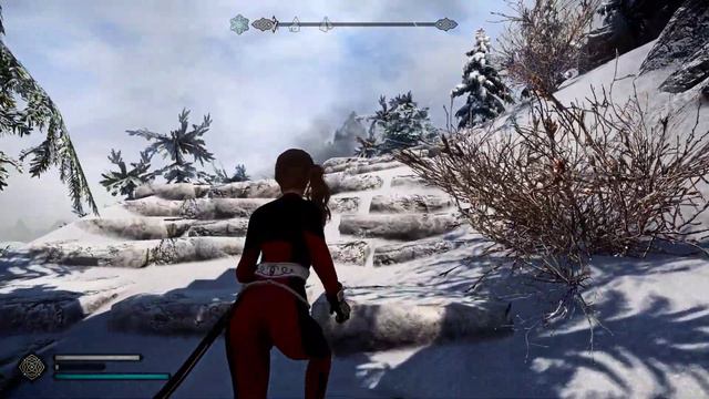 Going up the Throat of the World Elder Scrolls V Skyrim SE Silent Horizons ENB + Next Gen (PC) смотреть онлайн