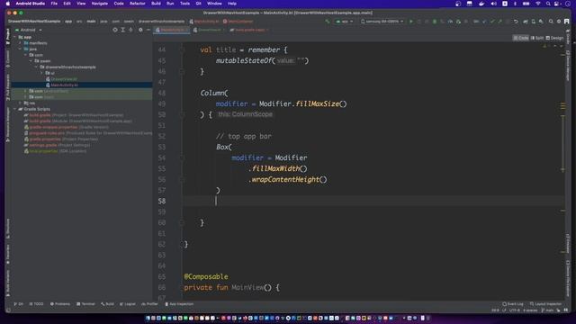 jetpack compose drawer navigation | jetpack compose modal drawer | jetpack compose drawer tutorial смотреть онлайн
